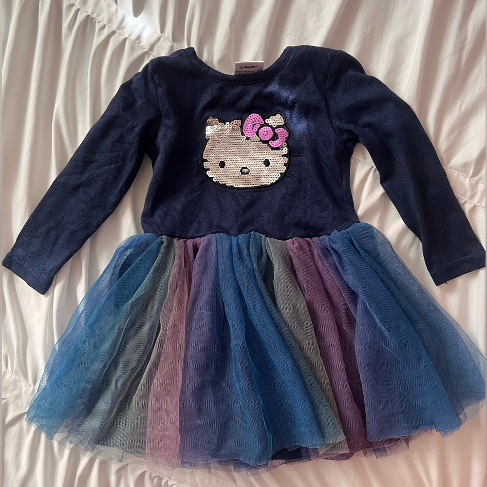 Sanrio Navy and Multicolor Tulle Dress